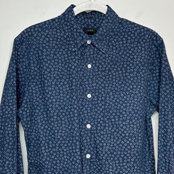 J.Crew Slim Fit Floral Print Button-Down Shirt Size S - Picture 2 of 10